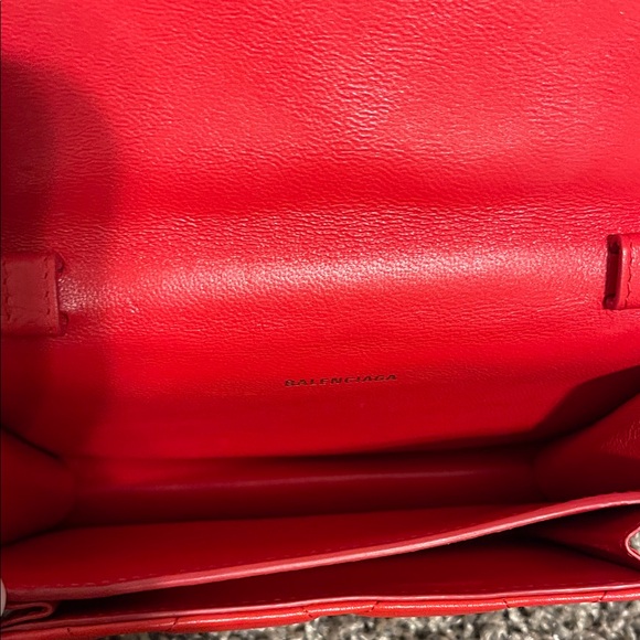 Balenciaga Red Leather XS Quilted Sharp Belt Bag - Picture 10 of 14